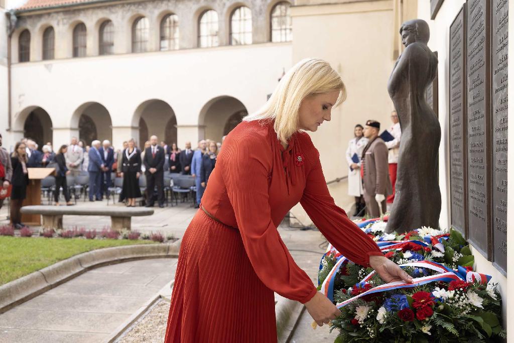 Památný den sokolstva - pieta Michnův palác 2024