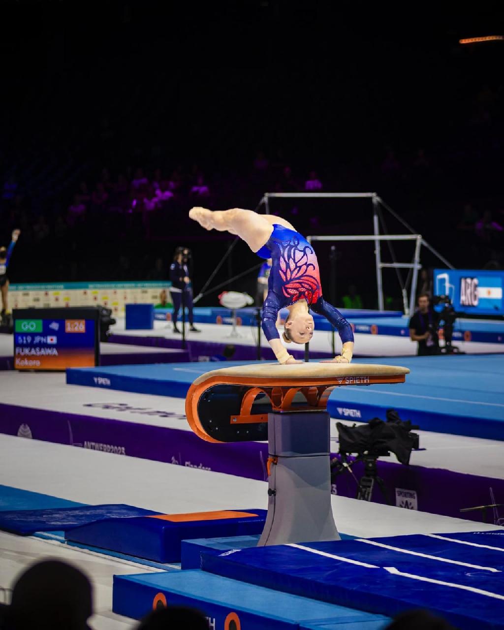 sportovní gymnastka Soňa Artamonová