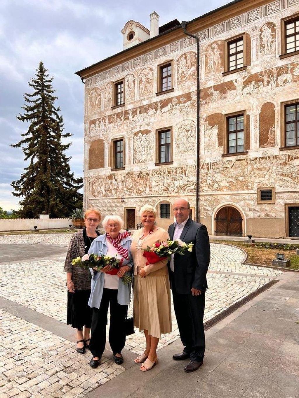 Václava Buriánková Zlatá medaile ČOS 4