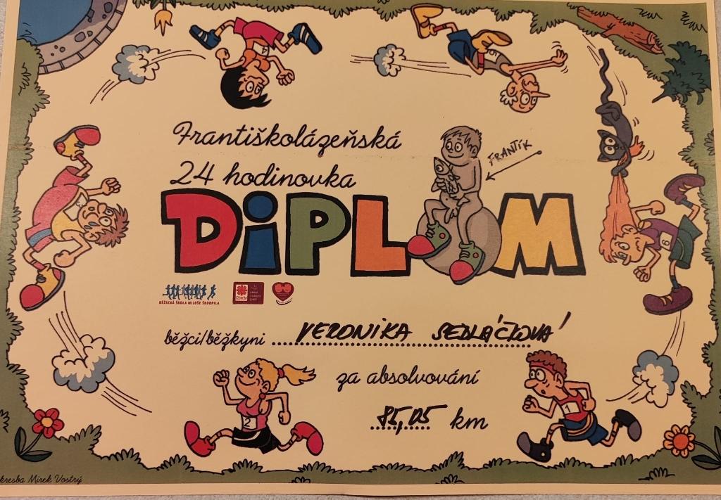 15.11.2025 se uskutečnil charitativní běh 24.hodinovka v Chebu na Krajince.