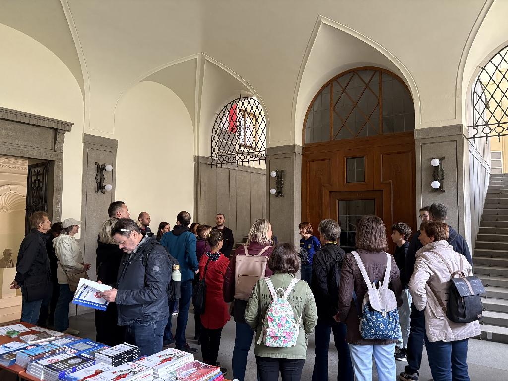 Prohlídka Tyršova domu v rámci Open House Praha v roce 2025