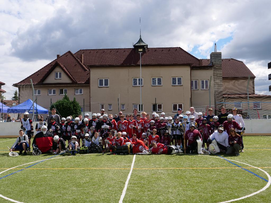 titulní Lakros pro děti z Ukrajiny, Sokol Praha Libuš