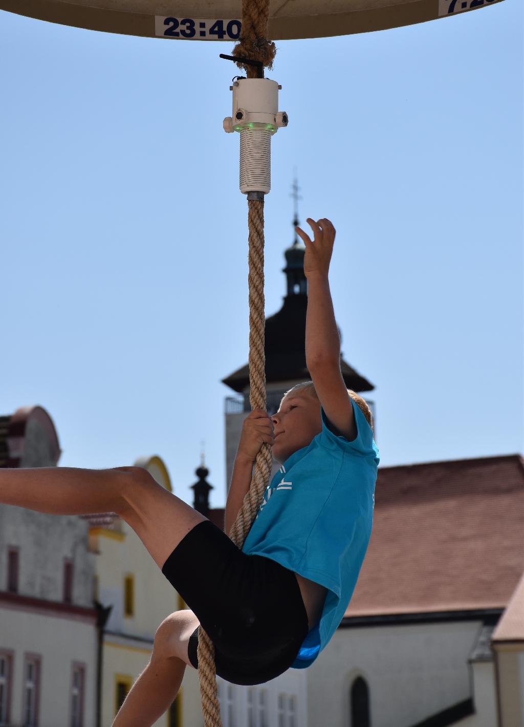 Athénský šplh na laně Nové Město n. Metují 2026