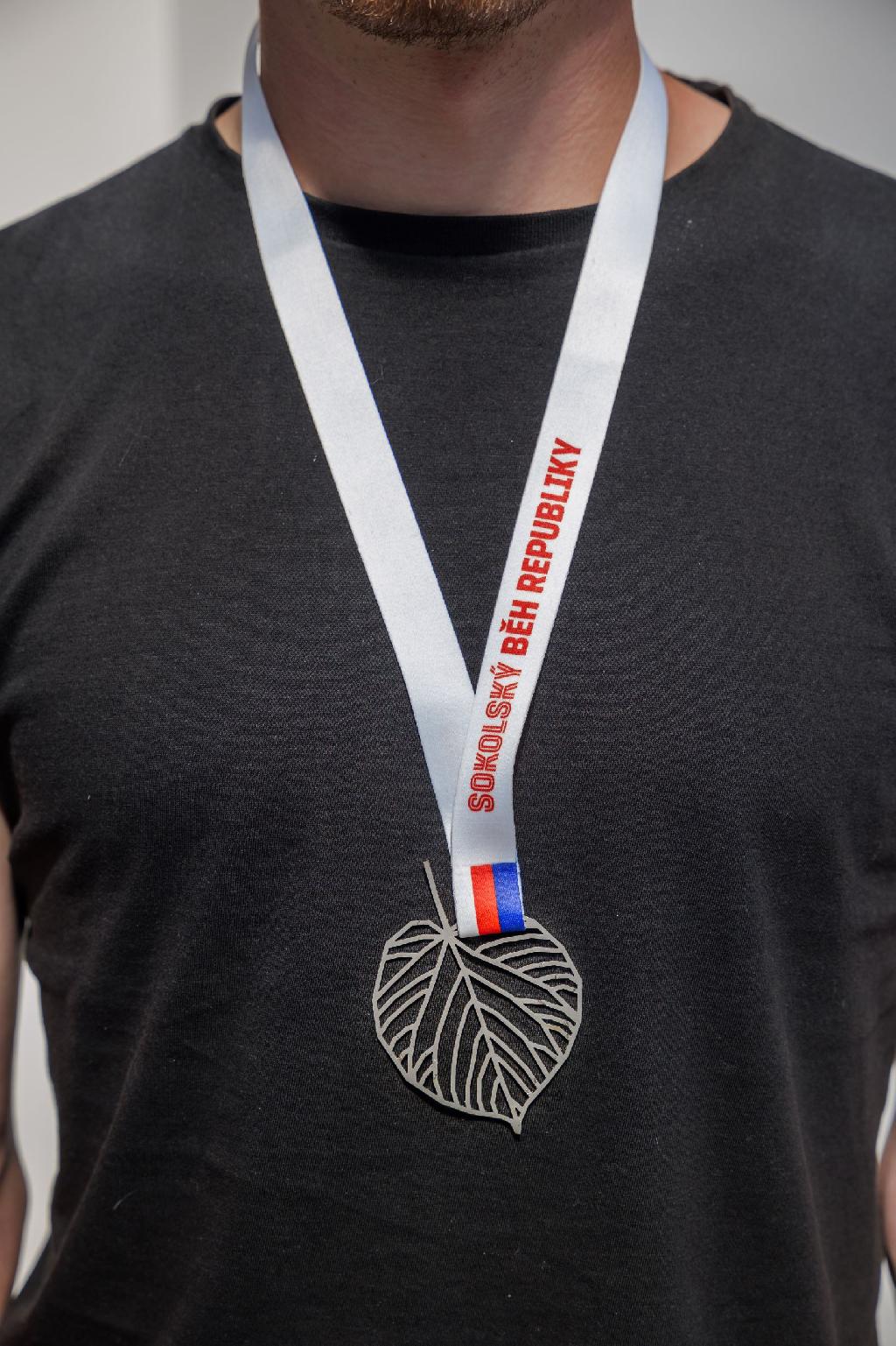 Medaile 2 Sokolský běh republiky