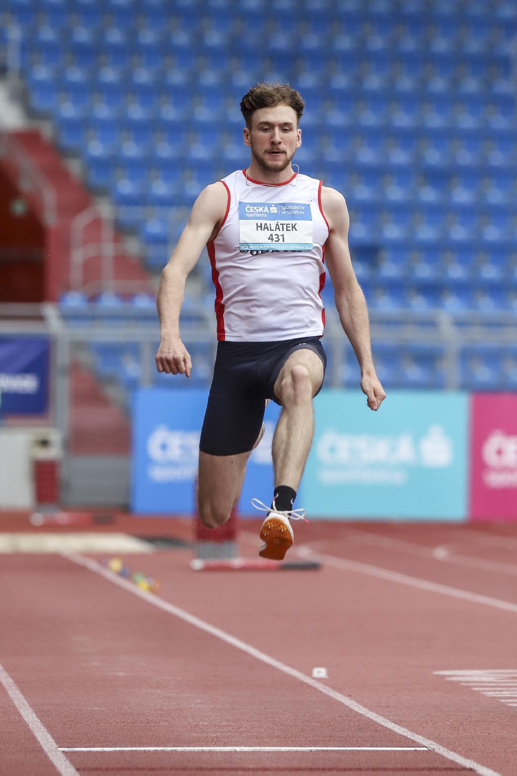 Pavel Halátek - trojskok - MČR v atletice 2023