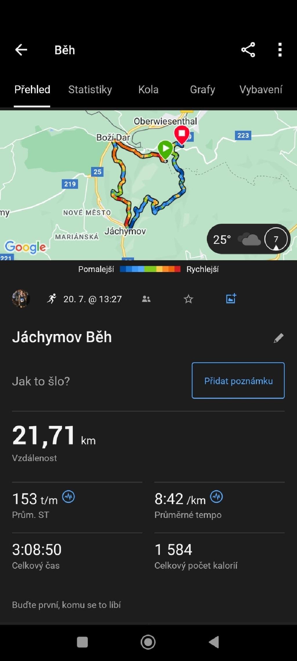 Běhej lesy Klínovec 2024