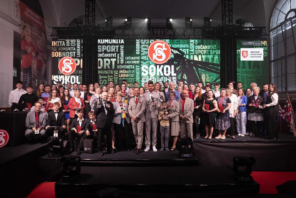 Všichni ocenění v anketě Sokol roku 2025, 9. dubna 2026