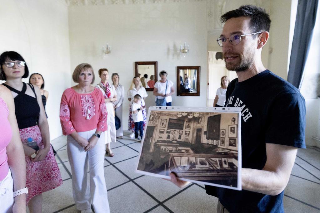 Ukrajinské cvičitelky v Tyršově domě