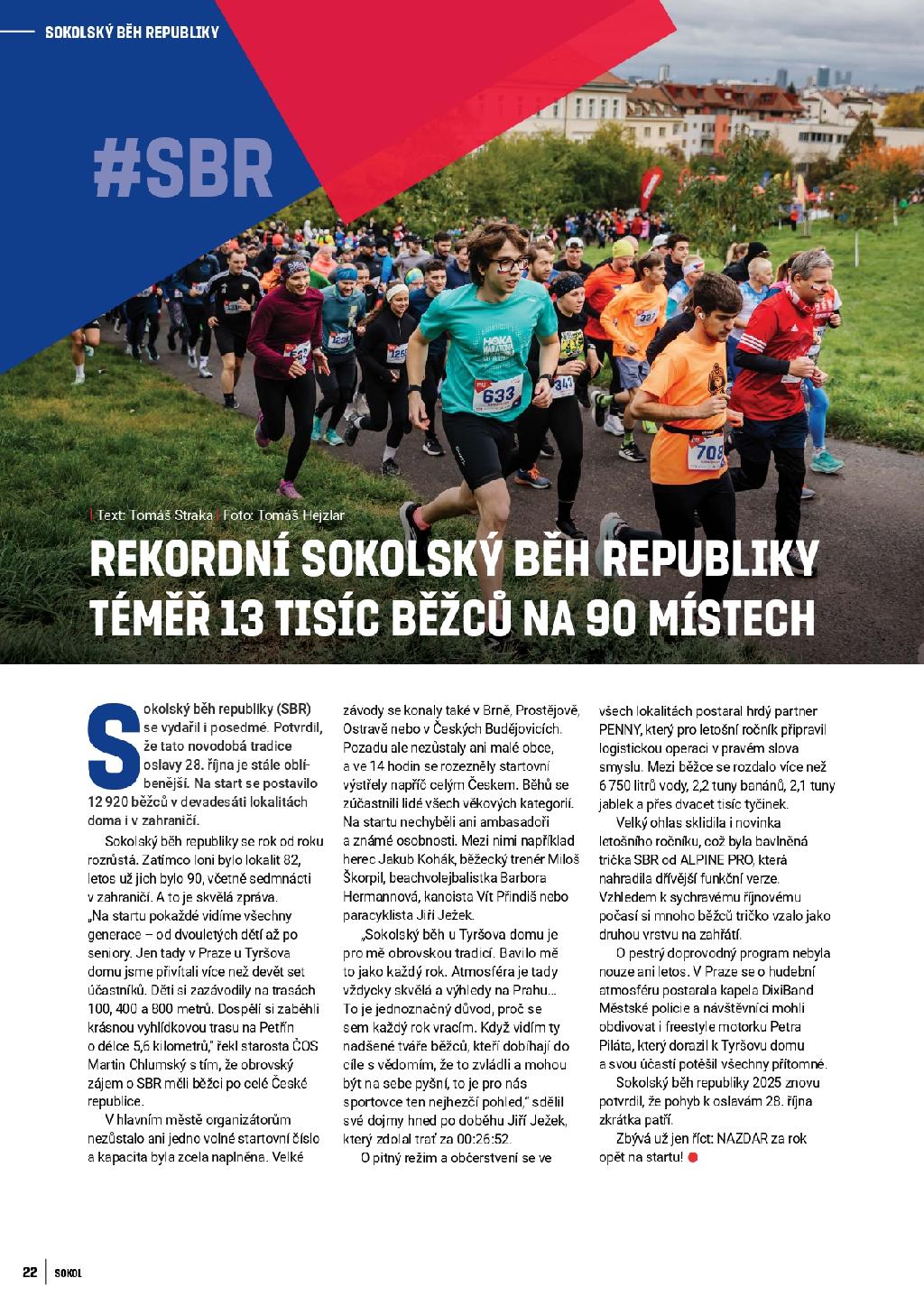 časopis Sokol prosiinec 2025