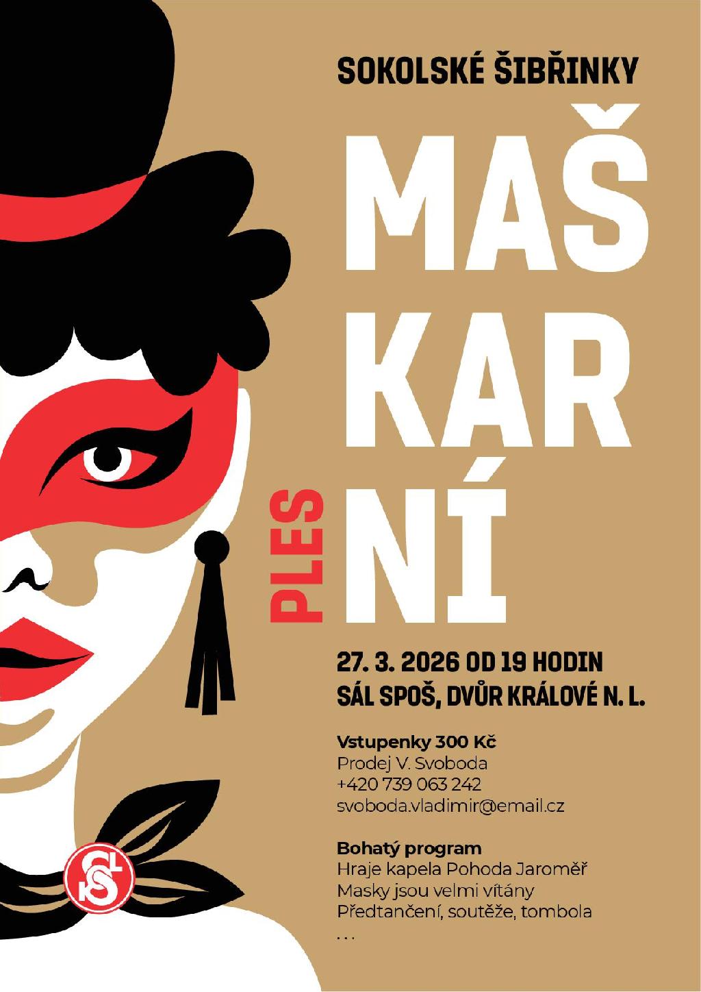 Šibřinky v roce 2026 startují