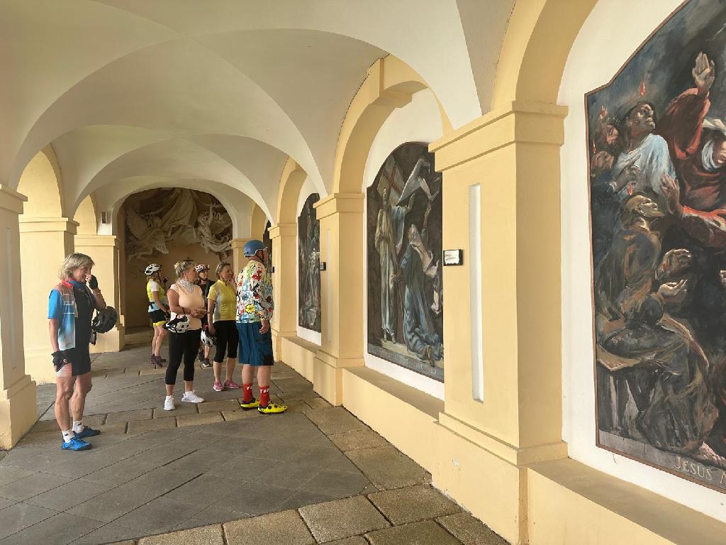 Cyklovýlet s prohlídkou poutního areálu Maria Loreto u Starého Hrozňatova