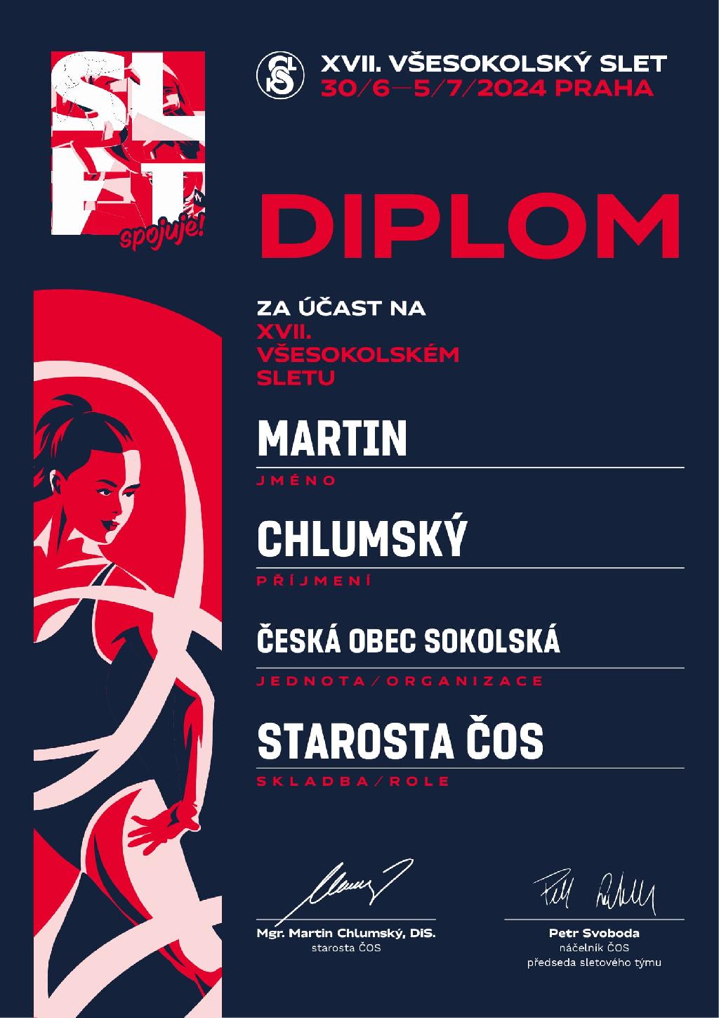 sletový diplom